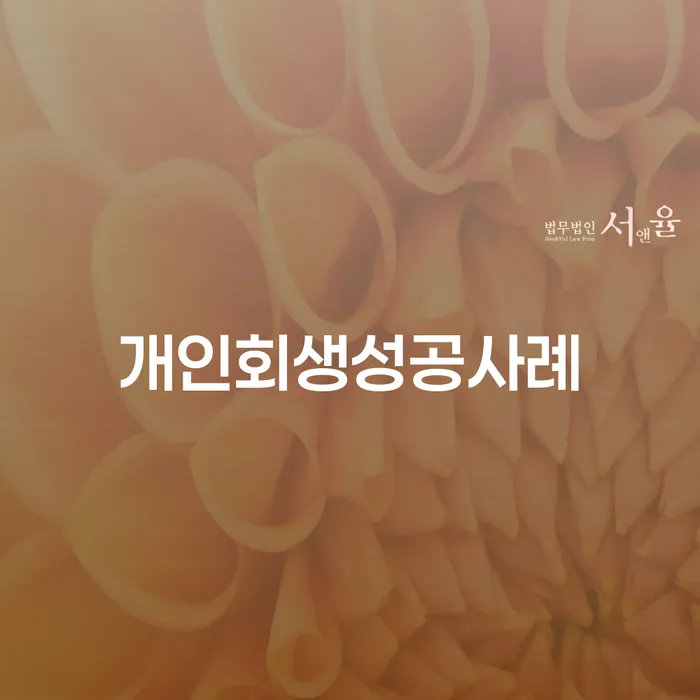 개인회생변호사추천 카드빚 연체 잘 하는 변호사