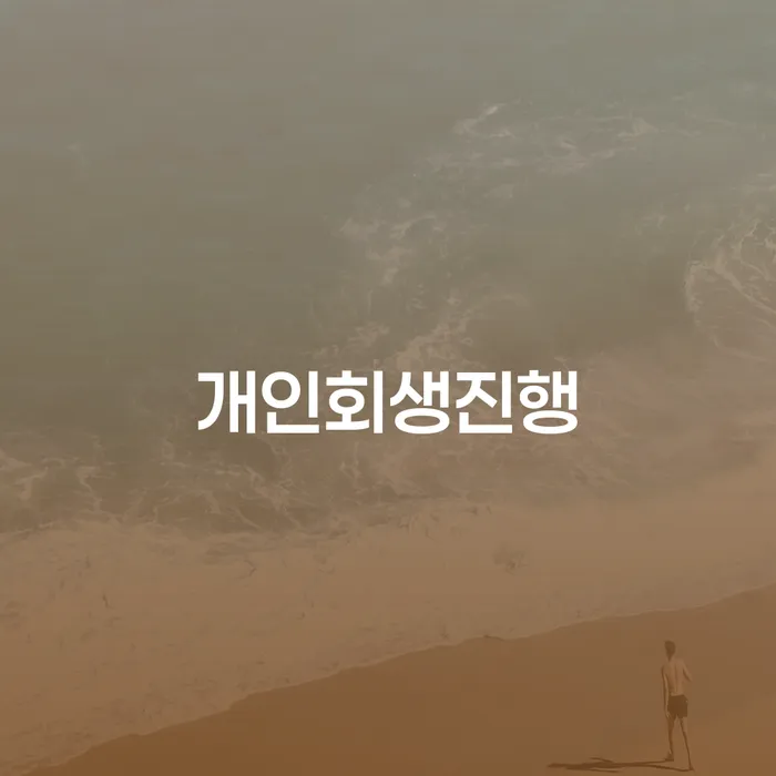 보험설계사대출 연체 시 개인회생 문제해결방법 상담받아보기