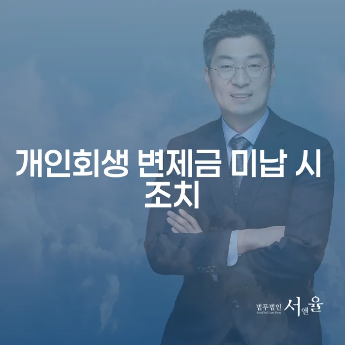 개인회생 변제금 미납, 어떻게 해결할 수 있을까요?